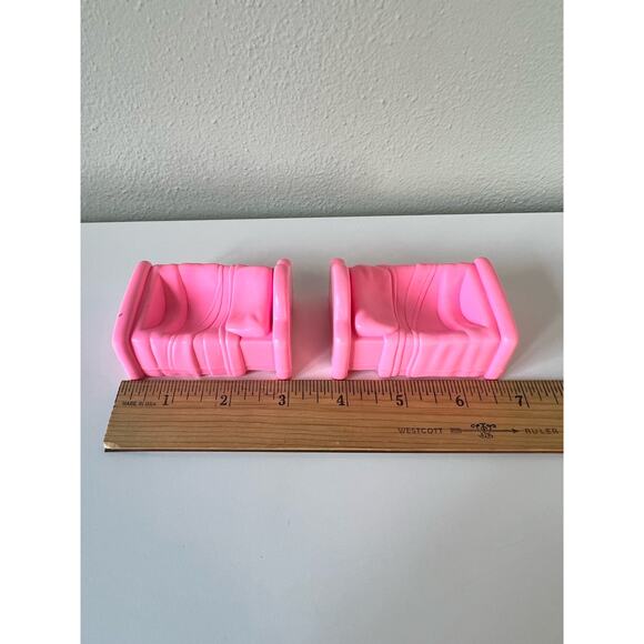 Fisher-Price Little People House Pink Bed from #2511 or #72511 1996 - Picture 3 of 5